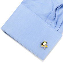 Load image into Gallery viewer, NHL Pittsburgh Penguins Cufflinks
