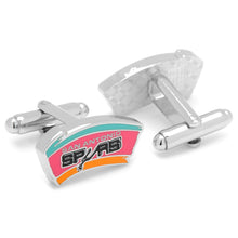 Load image into Gallery viewer, NBA San Antonio Spurs Retro Cufflinks

