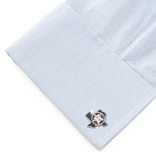 Load image into Gallery viewer, MLB Houston Astros State Shaped Cufflinks
