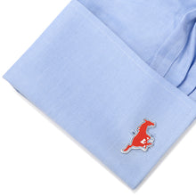 Load image into Gallery viewer, NCAA SMU Mustangs Cufflinks
