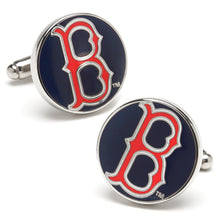 Load image into Gallery viewer, MLB Boston Red Sox Classic Cufflinks
