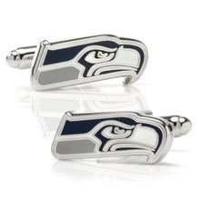 Load image into Gallery viewer, NFL Seattle Seahawks Cufflinks
