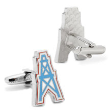Load image into Gallery viewer, NFL Houston Oilers Vintage Cufflinks

