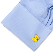 Load image into Gallery viewer, NCAA University of Michigan Wolverines Cufflinks
