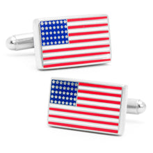 Load image into Gallery viewer, American Flag Cufflinks
