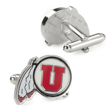 Load image into Gallery viewer, NCAA University of Utah Utes Cufflinks
