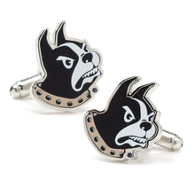 Load image into Gallery viewer, NCAA Wofford College Terrier Mascot Cufflinks
