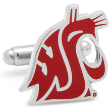 Load image into Gallery viewer, NCAA Washington State Cougars Cufflinks
