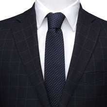 Load image into Gallery viewer, Star Trek Enterprise Dot Blue Men's Tie
