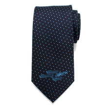 Load image into Gallery viewer, Star Trek Enterprise Dot Blue Men's Tie
