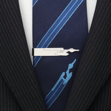 Load image into Gallery viewer, Star Trek Enterprise Silhouette Tie Bar
