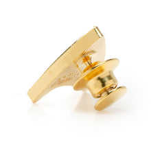 Load image into Gallery viewer, Star Trek Gold Delta Shield Lapel Pin
