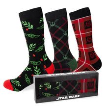Load image into Gallery viewer, Star Wars Rebel Alliance Holiday Dress Socks and Lapel Pin Gift Set
