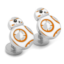 Load image into Gallery viewer, Star Wars BB-8 Cufflinks
