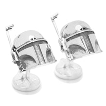 Load image into Gallery viewer, Star Wars Boba Fett 3D Cufflinks
