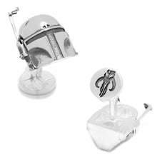 Load image into Gallery viewer, Star Wars Boba Fett 3D Cufflinks
