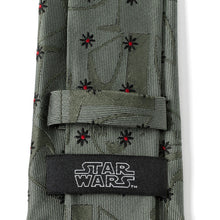 Load image into Gallery viewer, Star Wars Boba Fett Green Floral Motif Tie
