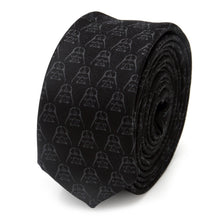Load image into Gallery viewer, Star Wars Darth Vader Black Skinny  Tie
