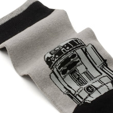 Load image into Gallery viewer, Star Wars Yoda, R2-D2, and C-3PO Dress Socks 3-Pack with Rebel Crest Lapel Pin Gift Set
