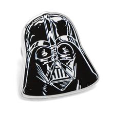 Load image into Gallery viewer, Star Wars Darth Vader Black, White, and Gray Dress Socks and Lapel Pin Gift Set
