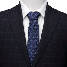 Load image into Gallery viewer, Star Wars Darth Vader and LIGHTSABER Blue Checkered Tie

