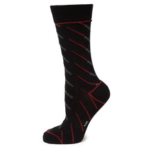 Load image into Gallery viewer, Star Wars Darth Vader LIGHTSABER Black Socks and Lapel Pin Gift Set
