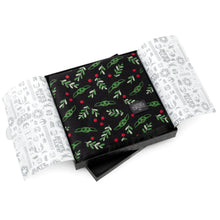 Load image into Gallery viewer, Star Wars Grogu Holiday Black and Green Scarf
