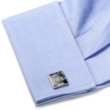 Load image into Gallery viewer, Star Wars Princess Leia and Han Solo "I Love You / I Know" Photo Cufflinks
