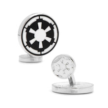 Load image into Gallery viewer, Star Wars Imperial Crest Cufflinks
