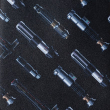 Load image into Gallery viewer, Star Wars LIGHTSABER Hilt Pattern Tie
