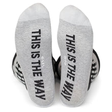 Load image into Gallery viewer, Star Wars Mandalorian "This Is The Way" Dress Socks and Lapel Pin Gift Set
