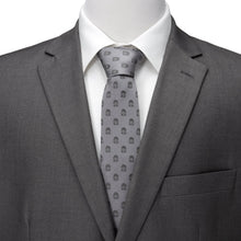Load image into Gallery viewer, Star Wars Mandalorian Gray Tie
