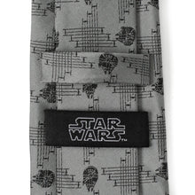 Load image into Gallery viewer, Star Wars Millennium Falcon Gray Tie

