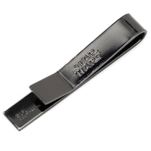 Load image into Gallery viewer, Star Wars Millennium Falcon Black and White Tie Bar
