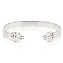 Load image into Gallery viewer, Star Wars Millennium Falcon Stainless Steel Cuff Bracelet
