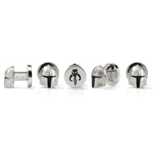 Load image into Gallery viewer, 3D Mandalorian Helmet Studs
