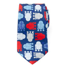 Load image into Gallery viewer, Star Wars R2-D2 Red, White, and Blue Tie
