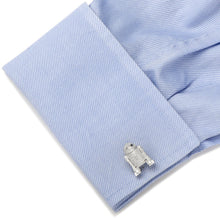 Load image into Gallery viewer, Star Wars R2-D2 Sterling Silver 3D Cufflinks
