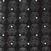 Load image into Gallery viewer, Star Wars Stormtrooper Dotted Black Tie
