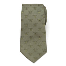 Load image into Gallery viewer, Star Wars Grogu Sage Green Tie
