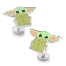 Load image into Gallery viewer, Star Wars Grogu Cufflinks
