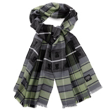 Load image into Gallery viewer, Star Wars Grogu Green and Black Scarf
