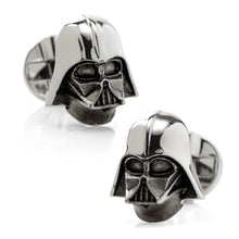 Load image into Gallery viewer, Star Wars Darth Vader Sterling Silver 3D Cufflinks
