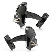 Load image into Gallery viewer, Star Wars Darth Vader Satin Black 3DCufflinks
