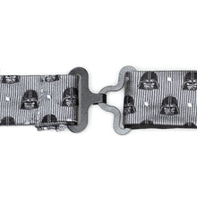 Load image into Gallery viewer, Star Wars Darth Vader Gray Polka Dot Bow Tie
