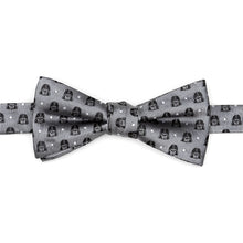Load image into Gallery viewer, Star Wars Darth Vader Gray Polka Dot Bow Tie
