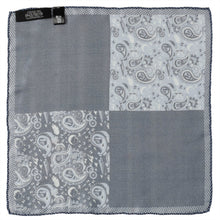 Load image into Gallery viewer, Star Wars Darth Vader Blue Paisley Pocket Square
