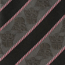 Load image into Gallery viewer, Star Wars Darth Vader Black and Gray Striped Tie

