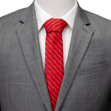 Load image into Gallery viewer, Star Wars Darth Vader Red and Black Striped Tie
