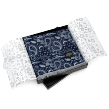 Load image into Gallery viewer, Star Wars Darth Vader Blue and Gray Paisley Scarf
